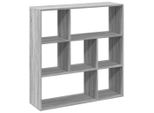 Syfax™ Libreria Divisorio Grigio Sonoma 102X29X103,5 Cm In Truciolato