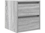 Syfax™ Comodino A Muro Grigio Sonoma 38X34X40 Cm