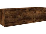 Syfax™ Armadietto Bagno Rovere Fumo 100X25X30 Cm In Truciolato