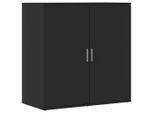 Syfax™ Credenza Nera 79X38X80 Cm In Legno Multistrato