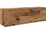 Syfax™ Mobile Da Bagno Legno Antico 100X25X30 Cm In Truciolato
