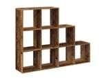 Syfax™ Libreria A 3 Ripiani Legno Vecchio 137,5X29X103,5 Cm Truciolato