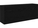 Syfax™ Mobile Da Bagno A Parete Nero 100X25X40 Cm In Truciolato