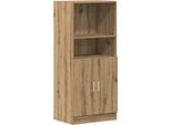 Syfax™ Armadietto Rovere Artigianale 57X41,5X131,5 Cm In Truciolato