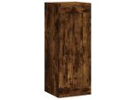 Syfax™ Mobile A Parete Rovere Fumo 34,5X34X90 Cm In Legno Multistrato