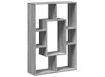 Syfax™ Libreria Grigio Sonoma 63X20X90 Cm In Truciolato