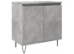 Syfax™ Armadietto Da Bagno Grigio Cemento 58X33X60Cm Legno Multistrato