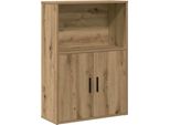 Syfax™ Libreria Rovere Artigianale 60X24X85 Cm In Truciolato