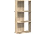 Syfax™ Libreria 3 Ripiani Rovere Sonoma 60X30X120 Cm Legno Multistrato