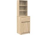 Syfax™ Comodino Rovere Sonoma 39X35X125 Cm In Legno Multistrato
