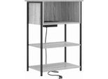 Syfax™ Armadio Da Notte Grigio Sonoma 55 X 31 X 76 Cm