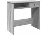 Syfax™ Scrivania Grigio Sonoma 80X40X75 Cm In Legno Multistrato