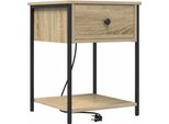 Syfax™ Armadio Da Notte Con Cassetto Rovere Sonoma 42 X 41 X 56 Cm