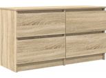 Syfax™ Mobile Porta Tv Rovere Sonoma 100X35X54 Cm In Legno Multistrato