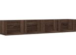 Syfax™ Armadietto A Muro Rovere Marrone 99X18X16,5Cm Legno Multistrato