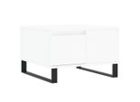 Syfax™ Tavolino Da Salotto Bianco 55X55X36,5 Cm In Legno Multistrato