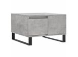 Syfax™ Tavolino Salotto Grigio Cemento 55X55X36,5 Cm Legno Multistrato