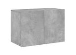 Syfax™ Mobile Tv A Parete Grigio Cemento 60X30X41 Cm
