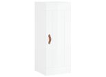 Syfax™ Mobile Parete Bianco Lucido 34,5X34X90 Cm In Legno Multistrato