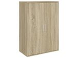 Syfax™ Credenza Rovere Sonoma 60X31X84 Cm In Legno Multistrato