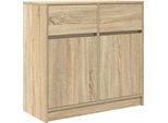 Syfax™ Credenza Con Cassetto Rovere Sonoma 80X34X76 Cm In Truciolato