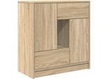 Syfax™ Credenza Con Cassetti E Ante Rovere Sonoma 70,5X34X74,5 Cm
