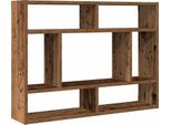 Syfax™ Mensola A Muro Legno Antico 75X16X55 Cm In Legno Multistrato