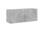 Syfax™ Mobile Tv A Parete Grigio Cemento 100X30X41 Cm