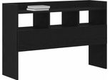 Syfax™ Credenza Rovere Nero 105 X 30 X 70 Cm Legno Multistrato