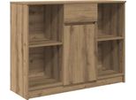 Syfax™ Credenza Con Cassetto Rovere Artigianale 101X35X76Cm Truciolato