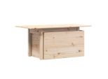 Syfax™ Tavolo Da Giardino 100X50X75 Cm In Legno Massello Di Pino