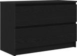 Syfax™ Mobile Porta Tv Nero 80X35X54 Cm In Legno Multistrato