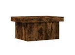 Syfax™ Tavolino Da Salotto Rovere Fumo 100X55X40 Cm Legno Multistrato