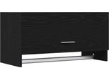 Syfax™ Guardaroba Rovere Nero 70 X 32,5 X 35 Cm Legno Multistrato