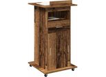 Syfax™ Podio Legno Vecchio 55 X 55 X 107 Cm Legno Multistrato
