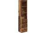 Syfax™ Credenza Legno Antico 37,5X35X180 Cm In Truciolato