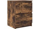 Syfax™ Mobile Tv Rovere Fumo 40X35X54 Cm In Legno Multistrato
