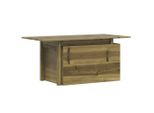 Syfax™ Tavolo Da Giardino 100X50X75 Cm In Legno Impregnato Di Pino