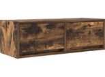 Syfax™ Mobile Porta Tv Rovere Fumo 80X31X25,5 Cm In Legno Multistrato