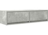 Syfax™ Mobile Tv Grigio Cemento 100 X 31 X 25.5 Cm Legno Multistrato
