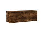 Syfax™ Contenitore Portaoggetti Rovere Fumo 102X35X35 Cm In Truciolato