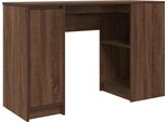 Syfax™ Scrivania Rovere Marrone 120X42X76 Cm In Legno Multistrato