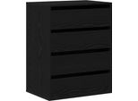 Syfax™ Mobile Con Cassetti Nero 60 X 41 X 76 Cm Legno Multistrato