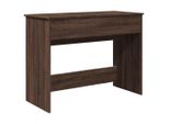 Syfax™ Toeletta Con Specchio Rovere Marrone 100X45X76 Cm