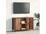 Syfax™ Set Mobile Tv Legno Vecchio 101 X 35 X 65 Cm Legno Multistrato