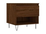 Syfax™ Tavolino Da Salotto Rovere Marrone 50X46X50Cm Legno Multistrato