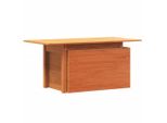 Syfax™ Tavolo Da Giardino Marrone Cera 100X50X75Cm Legno Massello Pino
