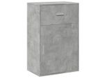 Syfax™ Armadietto Grigio Cemento 56,5X39X90 Cm In Legno Multistrato