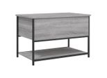 Syfax™ Panca Portaoggetti Grigio Sonoma 70X42,5X47Cm Legno Multistrato