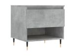 Syfax™ Tavolino Da Salotto Grigio Cemento 50X46X50Cm Legno Multistrato